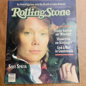Rolling Stone May 13 1982 Sissy Spacek Cover No Address Label John Belushi Vtg - Picture 1 of 21