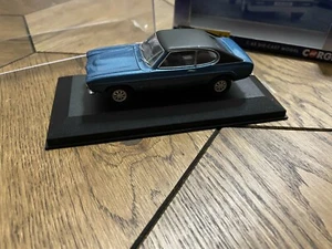 Corgi Vanguards VA13308 Ford Capri MkI 3000 GXL Sapphire Blue 1/43 Model car - Picture 1 of 9