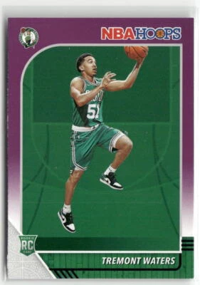 2019-20 Hoops #237 Tremont Waters Purple CELTICS RC ☘️84 - Image 1 of 2