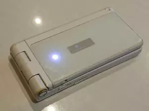 Panasonic Docomo P906I White Flip Phone Communication Confirmed Retro Japanese F - Picture 1 of 8