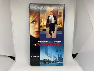The Interpreter (VHS, 2002) Nicole Kidman, Sean Penn, Catherine Keener - Image 1 of 3