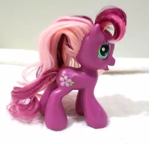 Figura My Little Pony 2008 Cheerilee flores rosa púrpura G3.5 - Imagen 1 de 5