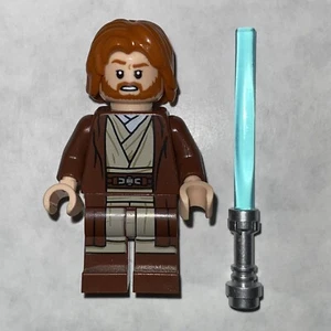 Lego Star Wars Obi-Wan Kenobi Minifigura SW1220 Obi-Wan Jedi Starfighter 75333 - Imagen 1 de 6