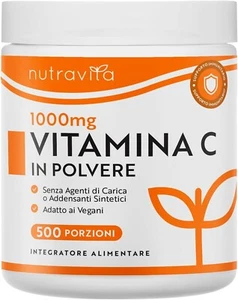 Vitamin C Powder 500g - 1000mg per serving - 16 month supply - Pure Ascorbic Aci - Foto 1 di 6