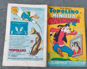 ALBI DELLA ROSA # 437-TOPOLINO E LA MINIERA DI MONTEMISERIA -1963-CON BOLLINO - Foto 1 di 1