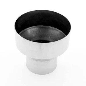 Exhaust Pipe Adapter 3" ID to 5" OD Tip Pipe Reducer Connector Stainless Steel - Picture 1 of 7
