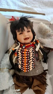 Golden Keepsakes heirloom doll porcelain Little Drummer In Box Wrapped - Picture 1 of 14