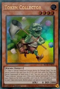 BLCR-EN079 TOKEN COLLECTOR ULTRA RARE 1ST EDITION YuGiOh CARD - Picture 1 of 1
