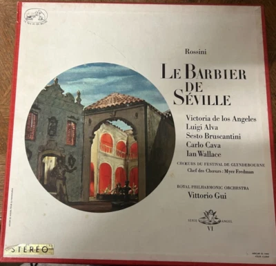 ROSSINI the barber of Seville VICTORIA DE LOS ANGELES - GUI  / VSM SAN 1114/6 F - Image 1 of 2