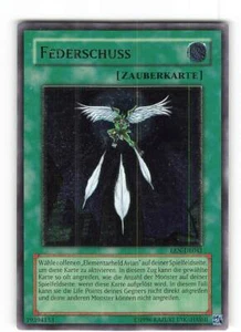 Yugioh FEDERSCHUSS , een-de042 Ultimate Rare deutsch Near Mint - Bild 1 von 2