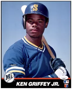 Ken Griffey Jr autographed 8x10 Photo Seattle Mariners JSA 94065 - Picture 1 of 2
