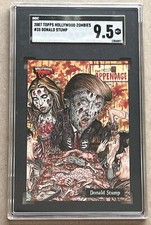 2007 Topps Hollywood Zombies DONALD STUMP Trump Apprentice SGC 9.5 ￼#35 GEM MINT