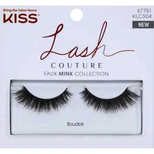 KISS Lash Couture Faux Mink Collection Glue Included Boudoir - Picture 1 of 5
