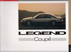 1989 HONDA LEGEND COUPE 1st Generation Australian 28p Prestige Brochure - Picture 1 of 6