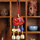Lucky Bag Sachet Pendant Embroidery Hanging Bell Decor 12 Zodiac Wind Chimes