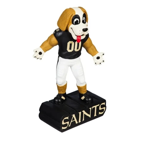 New Orleans Saints Mascot 'Gumbo' Totem Statue NFL Cover