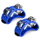 2PCS Foot Tambourine Percussion, Musical Instrument Percussion Pedal with3510