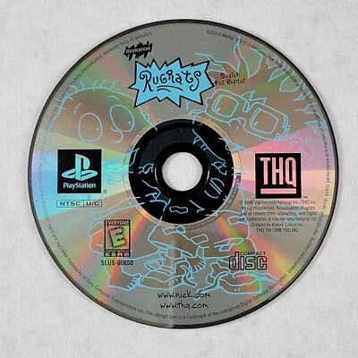 Rugrats Search For Reptar - Loose Sony PS1 Playstation 1 Disc - Image 1 of 2