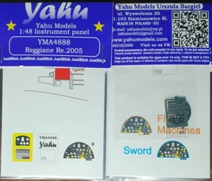 YAHU YMA4888 Reggiane Re 2005 1/48 Instrument panel - Picture 1 of 1