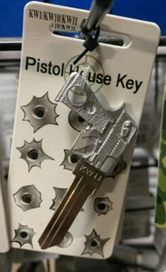 Gun Key Automatic 3D Metal Mold Handgun Key Blank Kwikset KW1 KW10 KW11 - Picture 1 of 1
