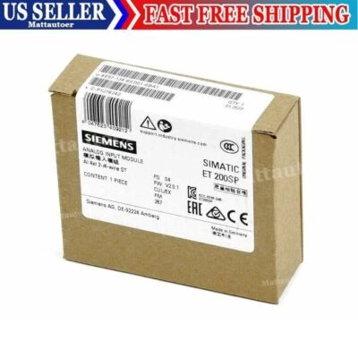 New Siemens 6ES7134-6GD01-0BA1 Analog Input Module 6ES7 134-6GD01-0BA1 In Box - Image 1 of 4