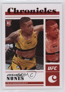 2023 Panini Chronicles UFC Rookies Red /199 Josiane Nunes #100 Rookie RC