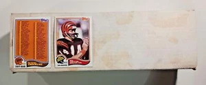 Topps N.F.L. 1982 Juego de balón de fútbol completo 1-528 casi nuevo a como nuevo de paquetes nuevos - Imagen 1 de 4