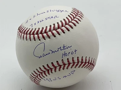 Paul Molitor Signed Rawlings OML Baseball w/4 Inscriptions- Beckett W Holo *Blue - Image 1 of 4