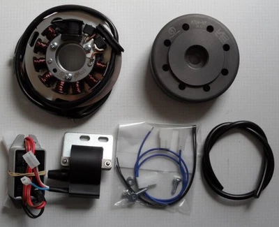 Estator de encendido Powerdynamo MZ-B VAPE 1965-73 para Husqvarna CR 250 115 mm base DC Foto 1 de 4