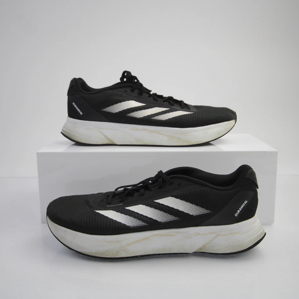 Adidas Duramo Zapatos para Correr y Correr Para Hombre Negros/Blancos Usados Foto 1 de 1