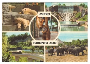 Postal canadiense Toronto Ontario Metro Toronto Zoo por D Noble - Imagen 1 de 2