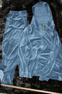 Ralph L Vintage Men’s 2 Piece Track Suit Blue Jacket3X And Pants2X (Check Photo) - Picture 1 of 9