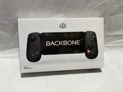 New Backbone One Mobile Gaming Controller for iPhone Black BB-02-B-R - Image 1 of 4