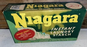 Caja de almidón de lavandería instantánea Niagara completa de colección NOS 12 OZ - Imagen 1 de 8