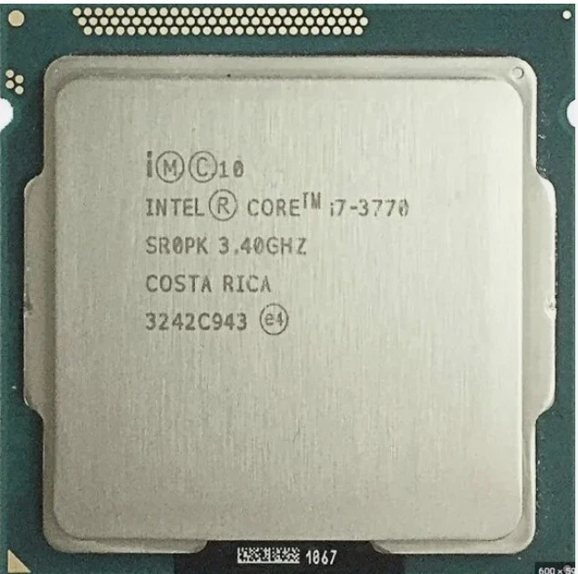 Lot (100 units) of Intel CPU Core i7-3770 3.4GHz LGA1155 - Image 1 of 1