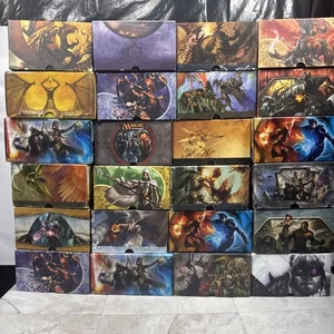 12 Magic The Gathering Empty Card Boxes, Coldsnap, Theros, Nyx, Born Of The Gods - Picture 1 of 19