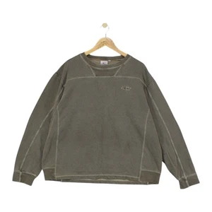 Felpa vintage O'Neill uomo taglia XL verde oversize girocollo surf core - Foto 1 di 15