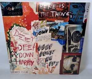 Sports Team – Deep Down Happy - 2020 Blue Vinyl LP - Mint / Sealed - Picture 1 of 2