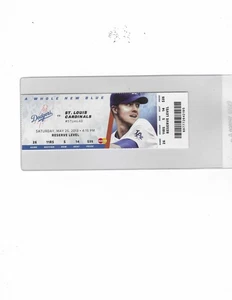 DODGERS vs CARDINALS 5/25/2013 TICKET - Picture 1 of 1