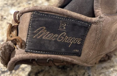 Guante de béisbol MacGregor RCJ ROBERTO CLEMENTE TIRO DERECHO JAPÓN AÑOS 60 Foto 1 de 4