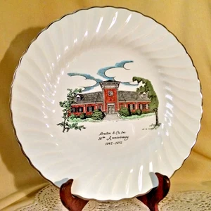 Bruton & Company Plate 30th Anniv Charlottesville VA Beauty Barber 1942 1972 Ltd - Picture 1 of 9