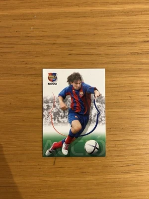 Rookie Messi #62 FC Barcelona Panini Megacracks Barça Campeon 2004 05 BECKETT  8 - Imagen 1 de 4