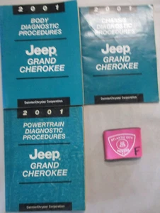 2001 JEEP GRAND CHEROKEE BODY CHASSIS & POWERTRAIN DIAGNOSTIC PROCEDURES - Picture 1 of 13