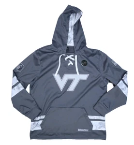 Virginia Tech OHT Military Inspired Appreciation Arctic Camo Hockey Hoodie XL - Picture 1 of 13