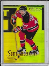 1995-96 Select Certified Scott Niedermayer Mirror Gold # 70