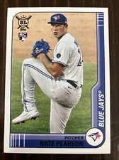 2021 Topps Big League Nate Pearson Toronto Blue Jays #9 ROOKIE RC