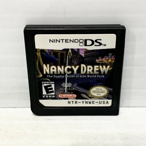 Nancy Drew: The Deadly Secret of Olde World Park - Nintendo DS - Tested & Works - Bild 1 von 2