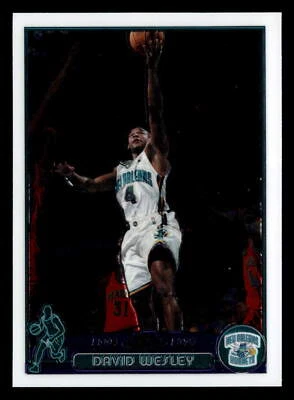 2003-04 Topps Chrome #102 David Wesley - Image 1 of 2