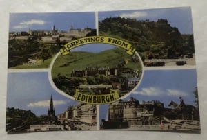 Greetings From Edinburgh, Scotland. Postcard (U2) - Picture 1 of 2