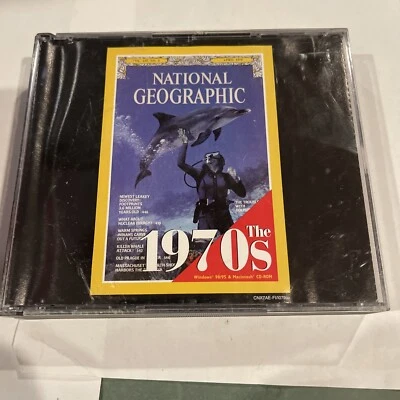 National Geographic Interactive CD-ROM, The 1970s, Broderbund, Pre-owned - Image 1 of 4